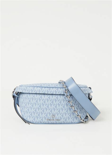 michael kors tas lichtblauw